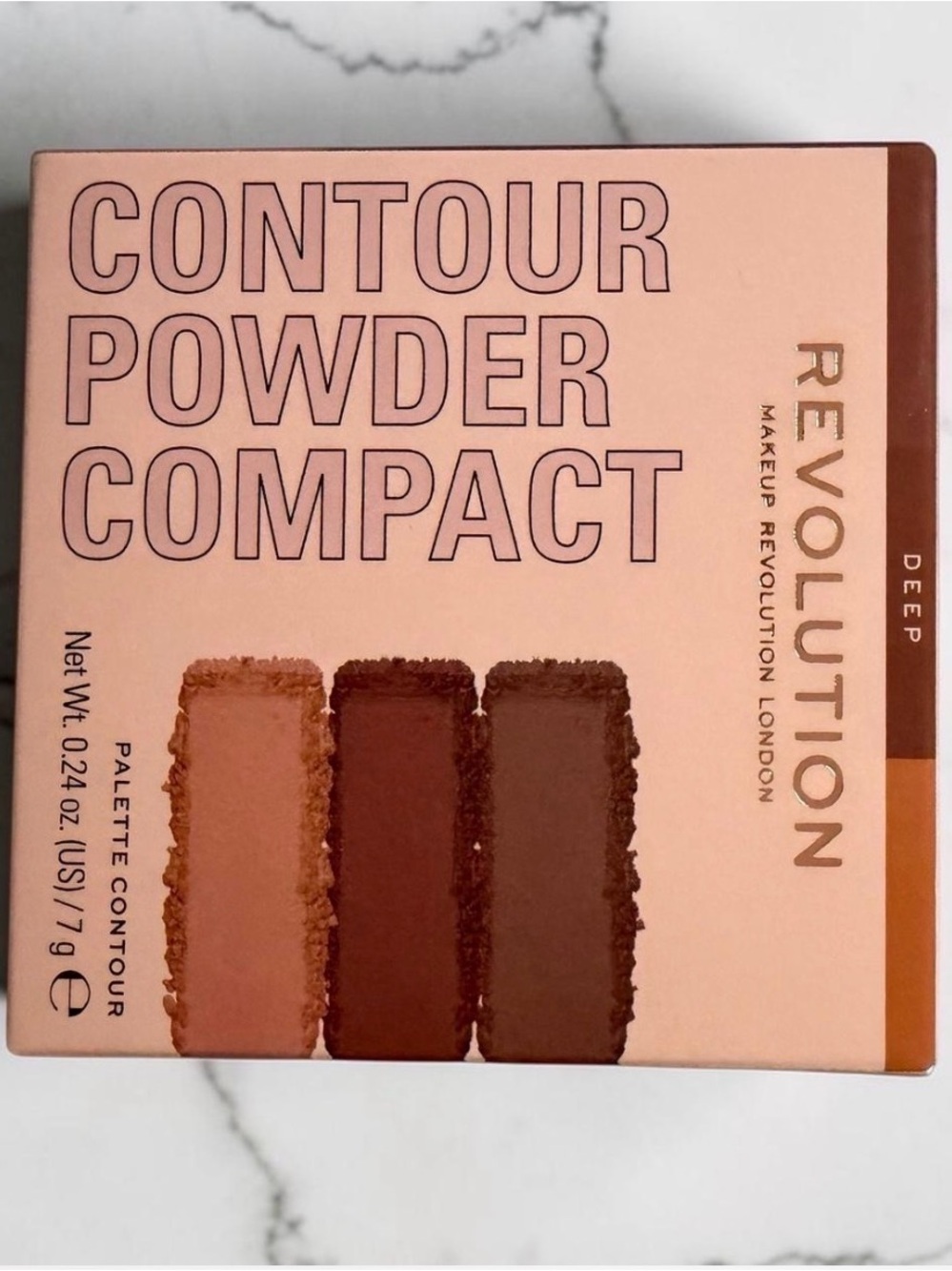 Makeup Revolution Contour Powder Compact - Deep (Brown Shades)
